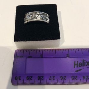 Never Ending Sterling Silver Paw Ring Size 10